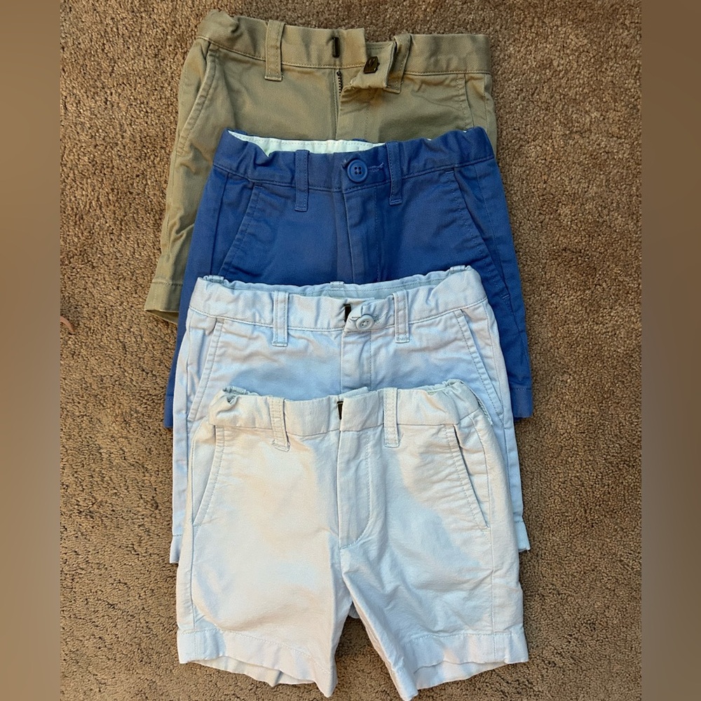 Lot of 4 pairs CrewCuts shorts size 3T